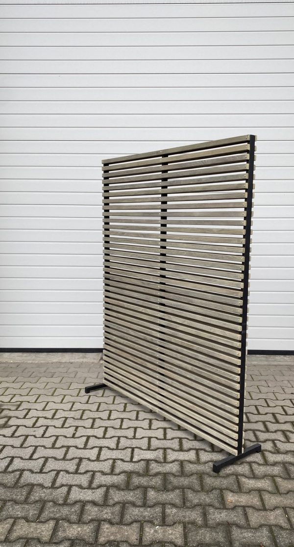 Teak-Sichtschutz