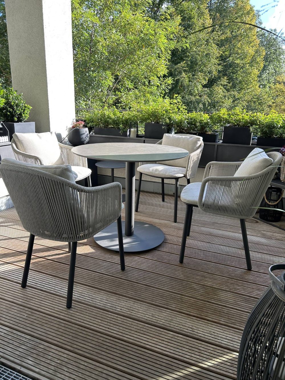 Innenstadt Balkon in Münster Garten & Wohnen Outdoor stuhl Tisch