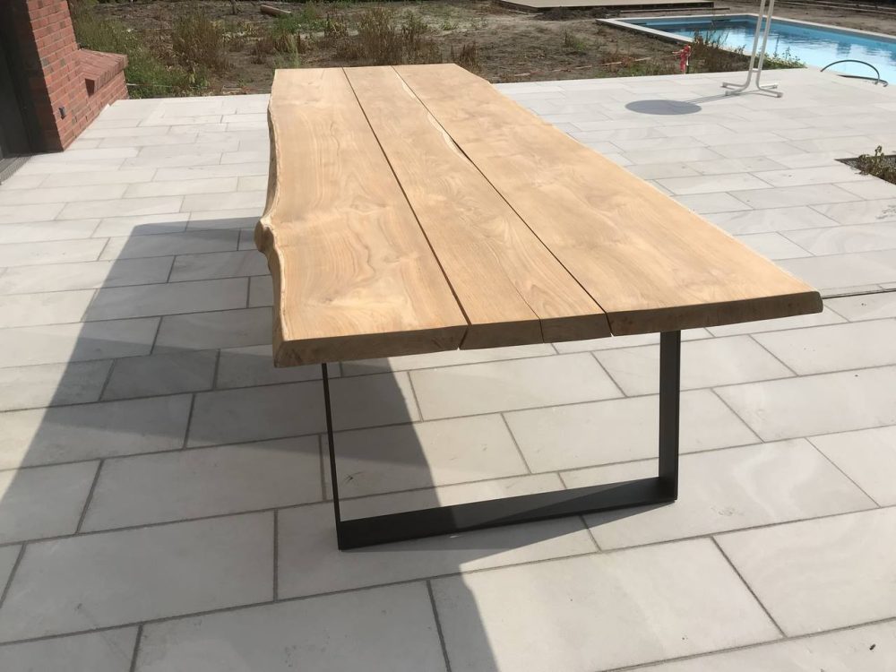 Massivholztisch Garten & Wohnen Stammware