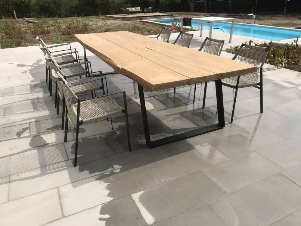 Massivholztisch Garten & Wohnen Stammware