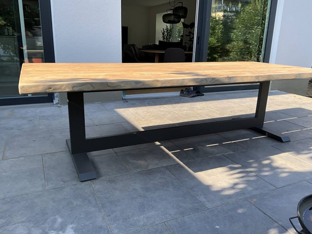 Massivholztisch Garten & Wohnen Stammware