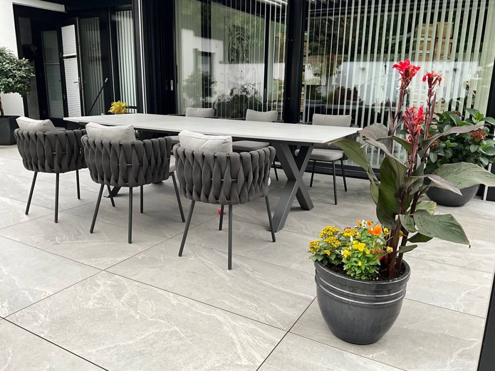 Garten & Wohnen Keramik Ceramic Tisch Tischplatte Münster Outdoor