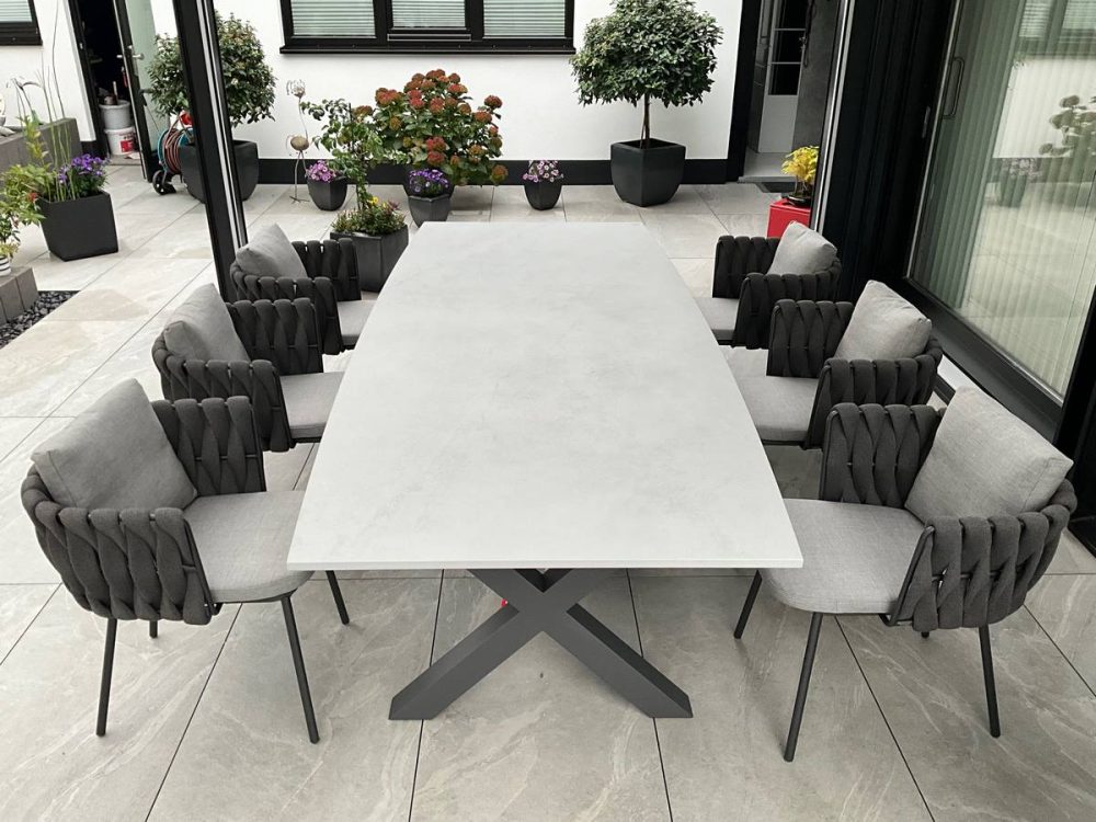 Garten & Wohnen Keramik Ceramic Tisch Tischplatte Münster Outdoor