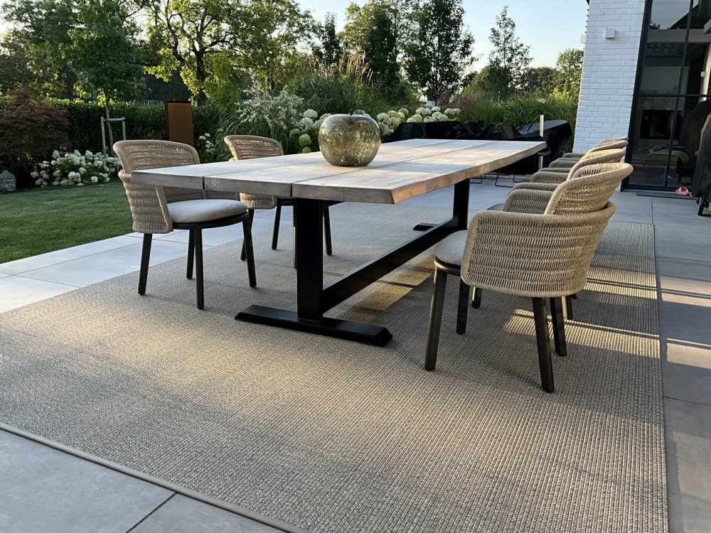 Solid wood table Massivholztisch Garten & Wohnen Stammware