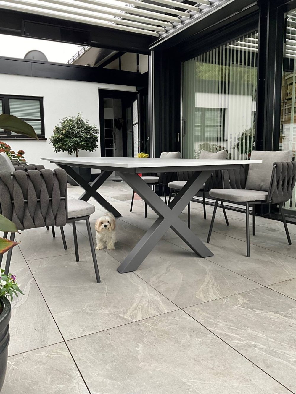 Garten & Wohnen Keramik Ceramic Tisch Tischplatte Münster Outdoor