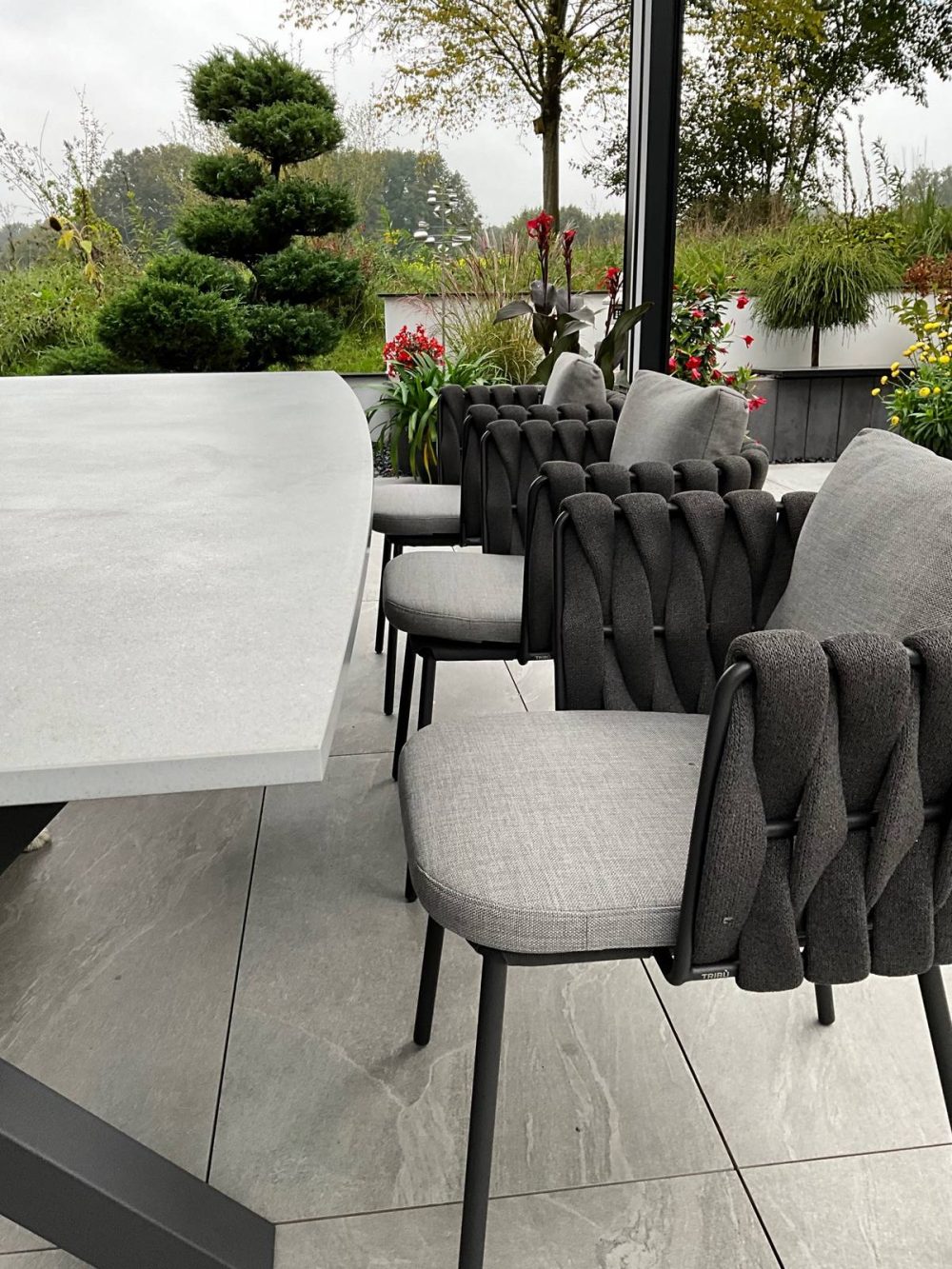 Garten & Wohnen Keramik Ceramic Tisch Tischplatte Münster Outdoor