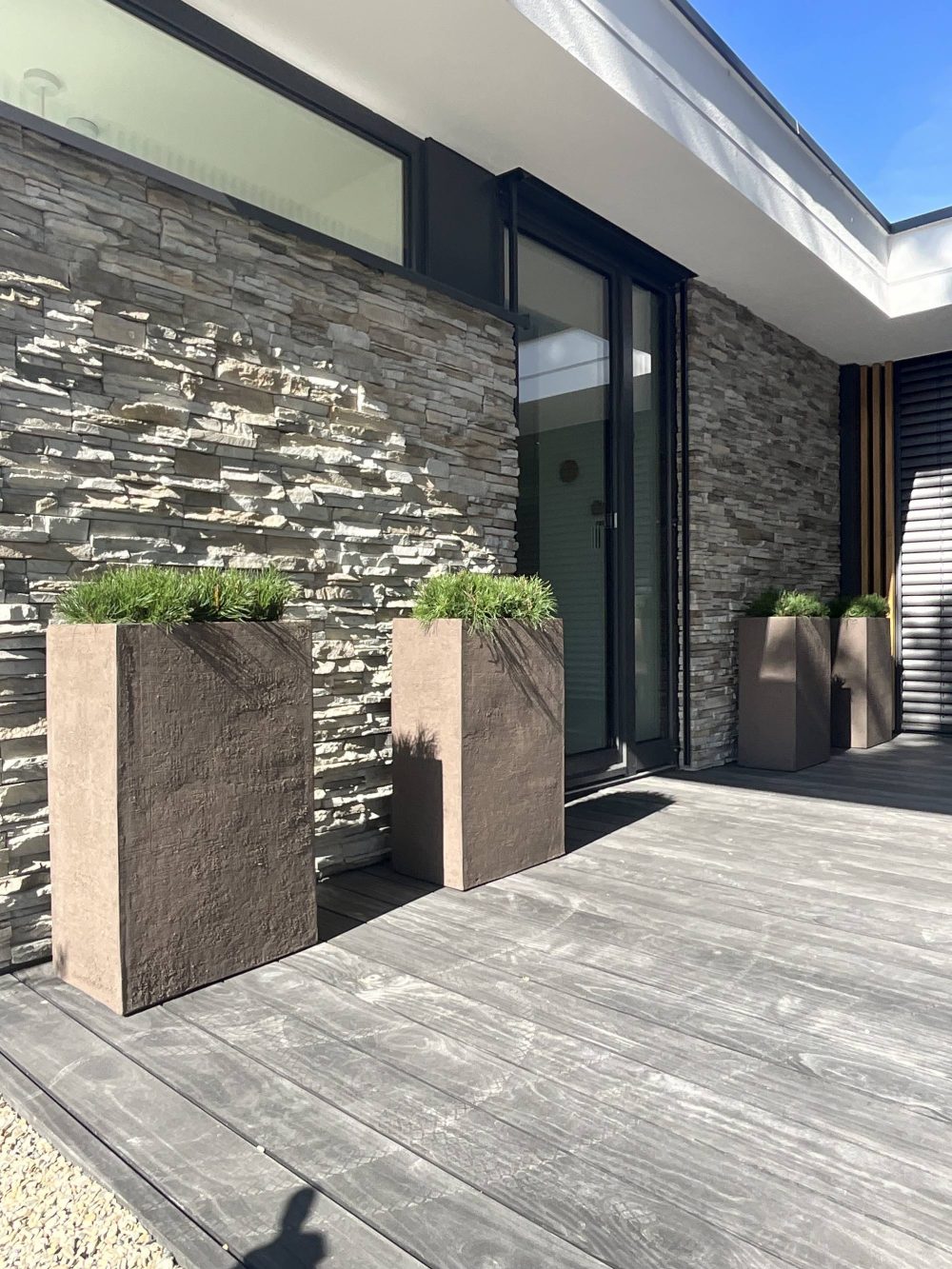 moderne teracotta terrakotta pflanzgefäße impruneta domani atelie vierkant Garten & Wohnen Münster