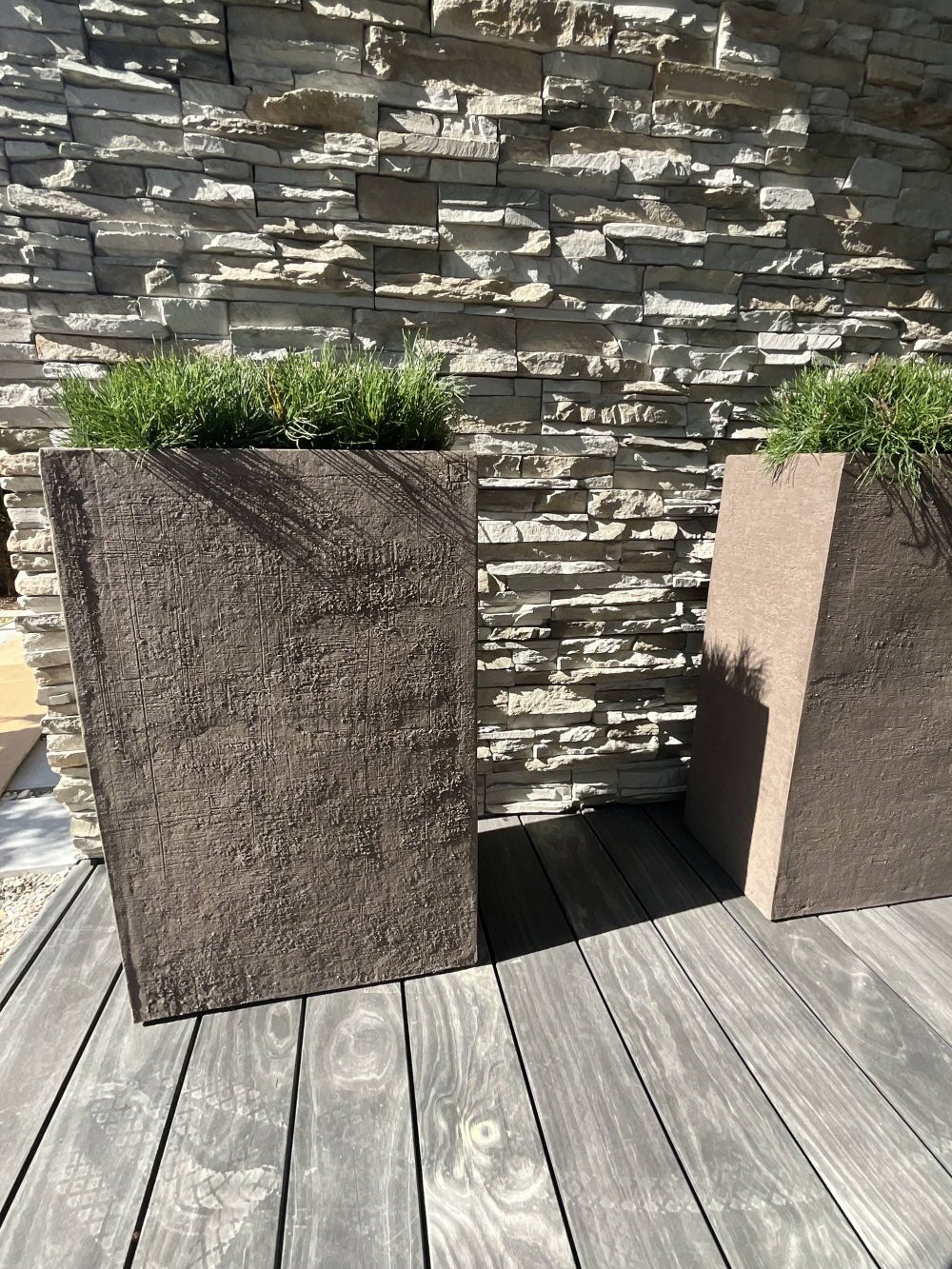 moderne teracotta terrakotta pflanzgefäße impruneta domani atelie vierkant Garten & Wohnen Münster