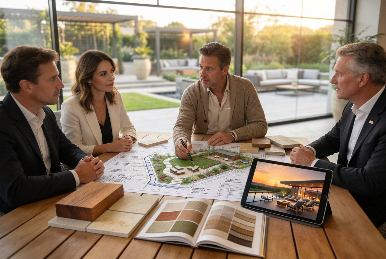 Garten Wohnen Münster KOnzeption Planung Service Hospitality B2b Business Privatkunden