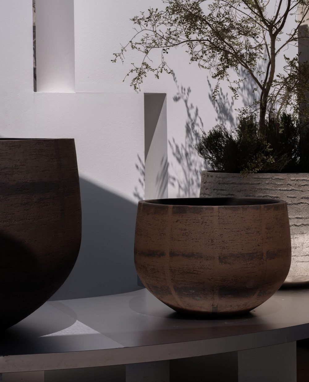 Atelier Vierkant Garten & Wohnen Münster Outdoor Pflanzgefäß terracotta impruneta keramik