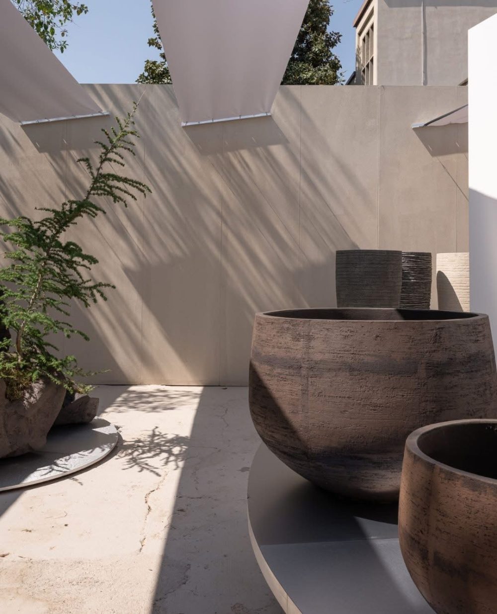 Atelier Vierkant Garten & Wohnen Münster Outdoor Pflanzgefäß terracotta impruneta keramik